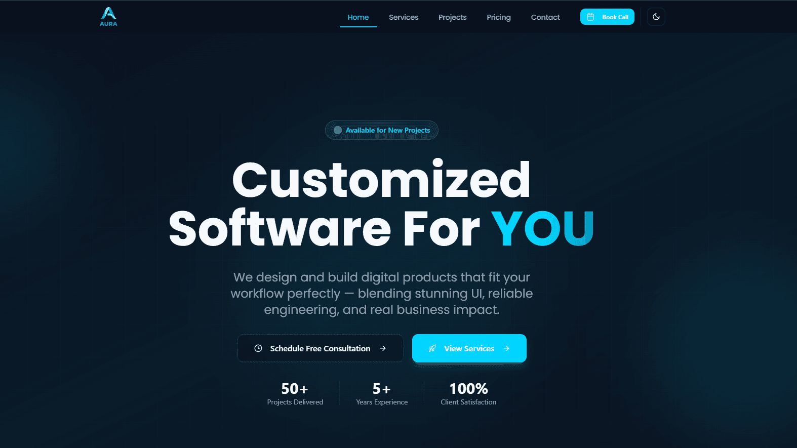 Modern Portfolio Website